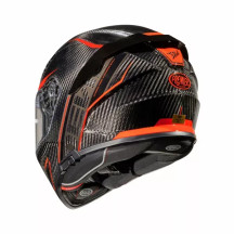 Casco Devil Carbon ST2 — XS–XXL, Negro brillante